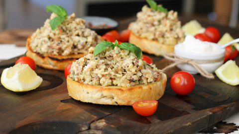 Creamy Almond Mock Tuna Salad